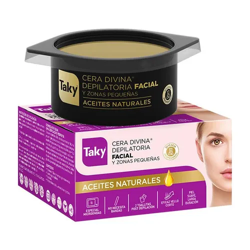 Taky Cera Depilatoria Facial con Aceites Naturales 100 gr