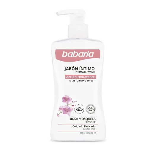 Babaria Jabón Intimo Rosa Mosqueta 300 ml