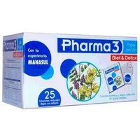 Pharma 3 Diet Detox 25 Infusiones
