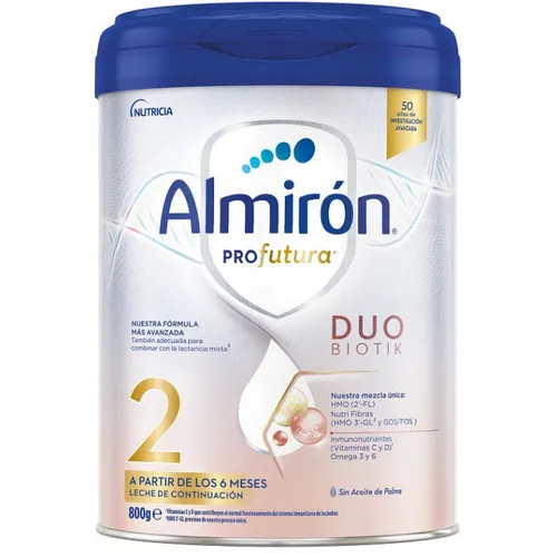 Nutricia Almirón Profutura 2 Leche Lactantes Sin Aceite de Palma 800 gr