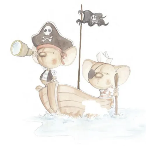 Pequeño Piloto ¡75% DTO! Vinilo Piratas  Pequeño Piloto