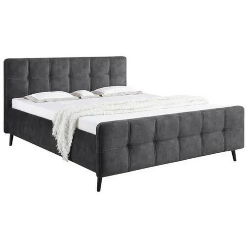 MID.YOU ČALOUNĚNÁ POSTEL, 180/200 cm, antracitová