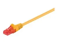 Goobay CAT 6 U/UTP CCA 0,25m Yellow