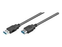 goobay USB 3.0 USB forlængerkabel 5m Sort
