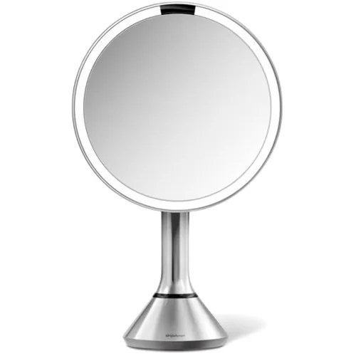 Simplehuman Dual Touch kosmetické zrcátko kartáčovaná nerez ocel SHST3052