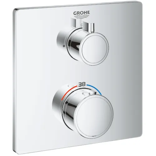 Grohe Grohtherm termostat bez podomítkového tělesa chrom 24078000 G24078000