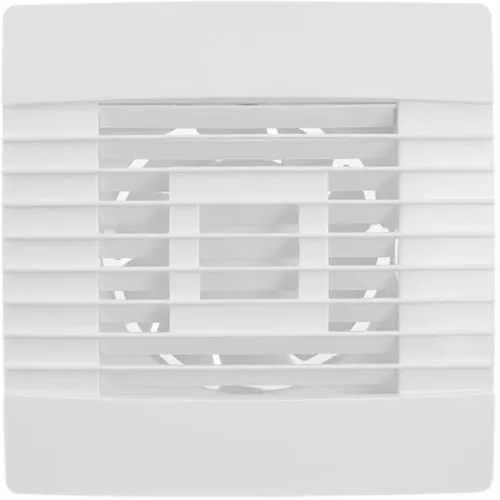 Haco Ventilátor stěnový bílý s žaluzií AVPRO100S