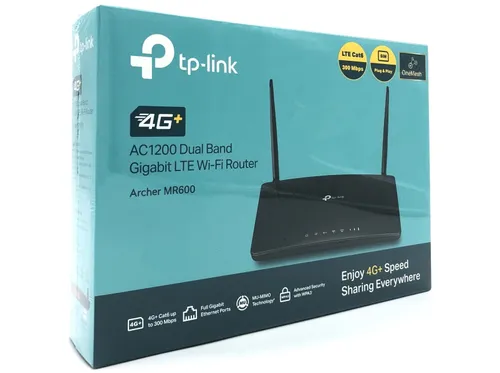 TP-Link Archer MR600 4G Cat6 AC1200 Wireless Dual Band Trådløs router Desktop
