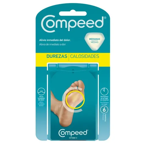 Compeed Durezas Medianos  Compeed  Apósitos, vendajes y esparadrapos