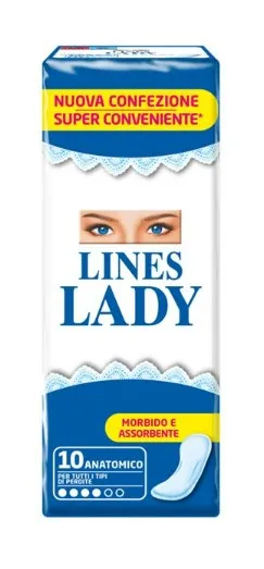 Lines Lady Anatomico 10 Pezzi