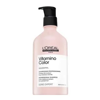 L´Oréal Professionnel Série Expert Vitamino Color Resveratrol Shampoo Champú nutritivo Para cabellos teñidos 500 ml