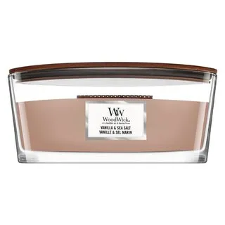 Woodwick Vanilla & Sea Salt vela perfumada 453,6 g