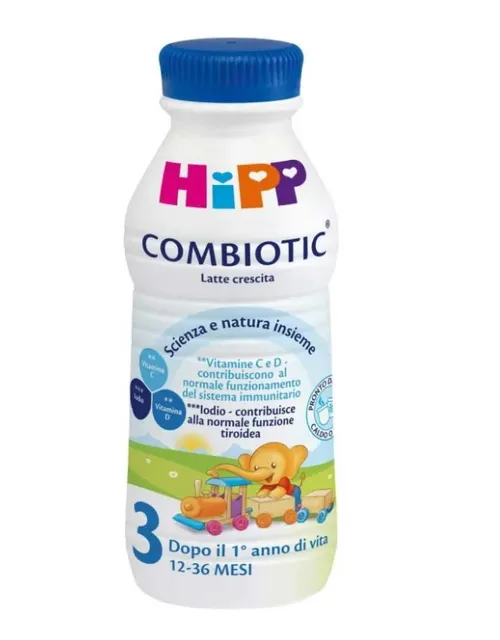 Hipp 3 Latte Combiotic Crescita 470 Ml