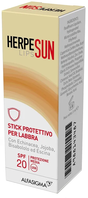 Herpesun Lip Stick Labbra 5 ml