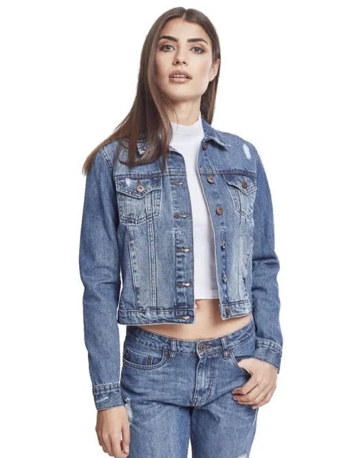 Damenjacke URBAN CLASSICS - Denim