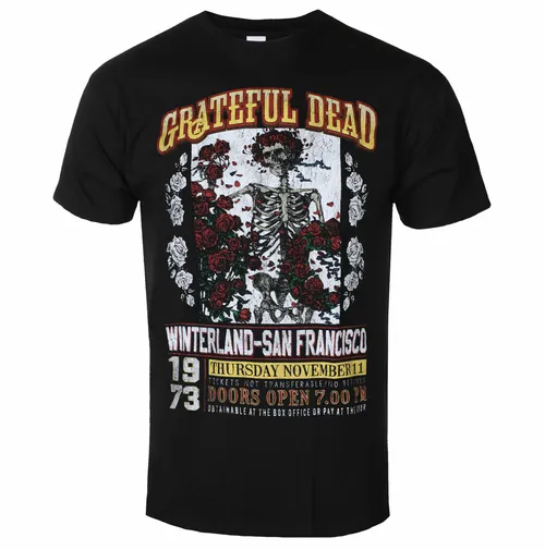 Metal T-Shirt Männer Grateful Dead -an Francisco - ROCK OFF - GRATEECOTS01MB