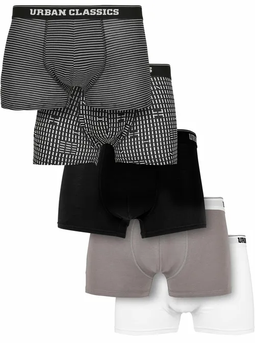 URBAN CLASSICS - 4er Set Herren Boxershorts - Organic - TB4417