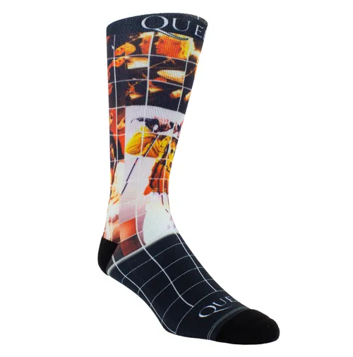 Socken QUEEN - LIVE ON STAGE DYE SUB - BLACK - PERRI´S SOCKS