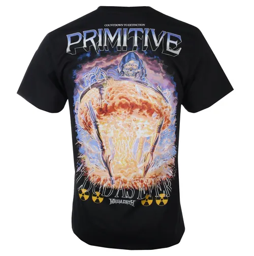 Metal T-Shirt Männer Megadeth - Time - PRIMITIVE - pipho2315-blk