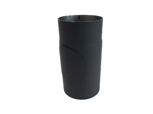 Roura kouřová s čis. otvorem 120 mm/100 cm, silnostěnné 1,5 mm, černá MA654711