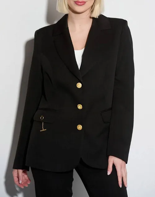 Fibes Σακακι 01-5804-Black Black