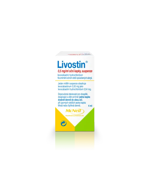 Livostin 0.5 mg/ml oph.gtt.sus.4 ml