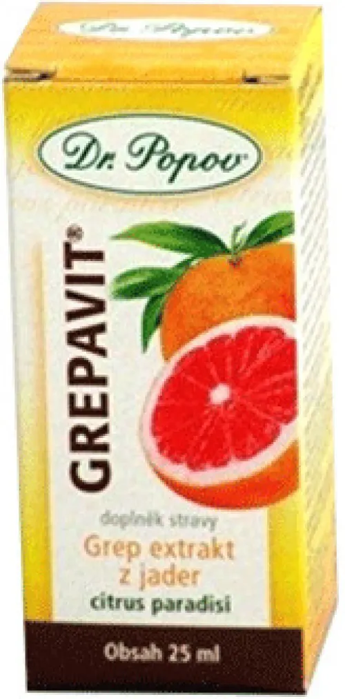 Dr.Popov Grepavit grep extrakt z jader 25 ml