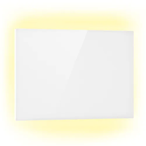 Klarstein Mojave 750 calentador inteligente 2 en 1 Convector de infrarrojos 85x60 cm 750 W con luz RGB