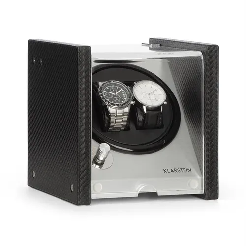 Klarstein Tokyo 2 Estuche giratorio 2 relojes 3 velocidades 4 modos Negro