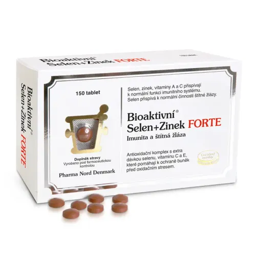 Bioaktivní Selen+Zinek FORTE 150 tablet