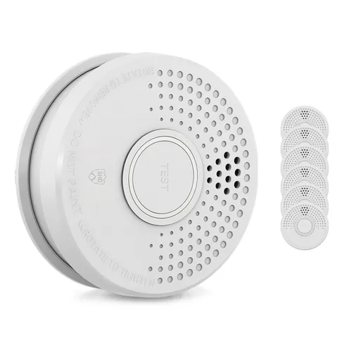 SHD by oneConcept Detector de humo DOF39 Plástico Señal de aviso: 85 dB Funcionamiento con pila de 9V