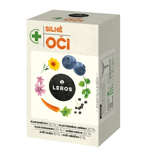 Leros Silné oči Borůvka&Měsíček 20 x 1,5 g
