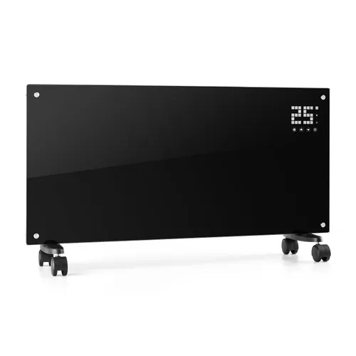 Klarstein Bornholm Convector de 2000 W, monitor LED, 2 niveles de potencia, en n