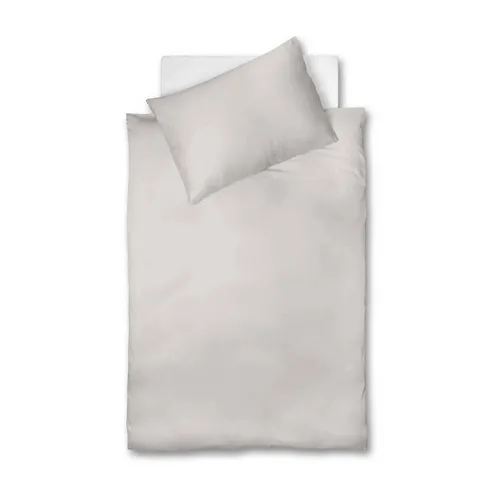 Fleuresse POVLEČENÍ, interlock jersey, šedá, 140/200 cm
