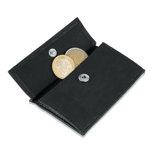 Slimpuro Coin Pocket con tarjeta de protección RFID para ZNAP Slim Wallets 8 y 12 con botón de presión
