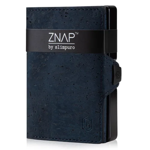 Slimpuro ZNAP Slim Wallet 12 Tarjetera monedero 8,9 x 1,8 x 6,3 cm (largo x grueso x ancho)  protección RFID