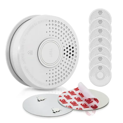 SHD by oneConcept Detector de humo DOF39 con set de soporte magnético Magnetic Mount