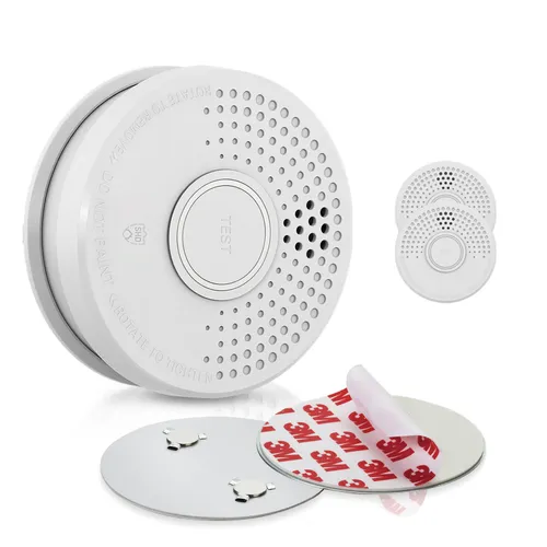 SHD by oneConcept Detector de humo DOF39 con set de soporte magnético Magnetic Mount