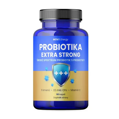 MOVit Energy probiotika EXTRA STRONG 90 kapslí