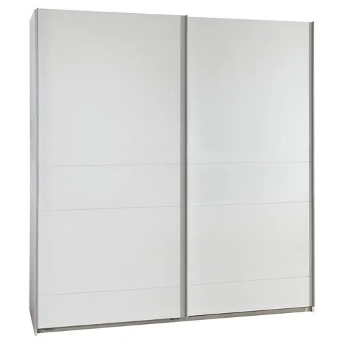 MID.YOU SKŘÍŇ S POSUVNÝMI DVEŘMI, bílá, 180/198/64 cm