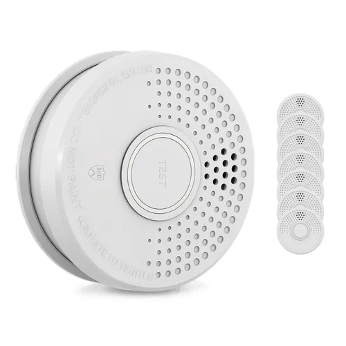 SHD by oneConcept Detector de humo DOF39 Plástico Señal de aviso: 85 dB Funcionamiento con pila de 9V
