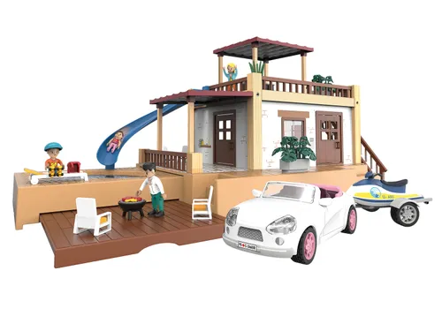 Playtive Policejní stanice / Hasičská stanice / Plážový dům (plážový dům)