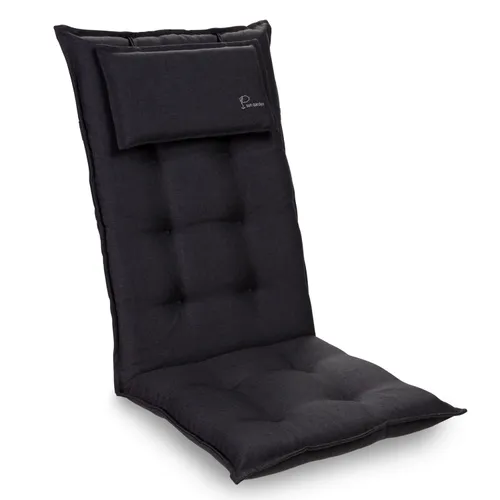 Blumfeldt Sylt Cojín acolchado Cojín de exterior para sillas con respaldo alto Almohada Poliéster 50x120x9cm