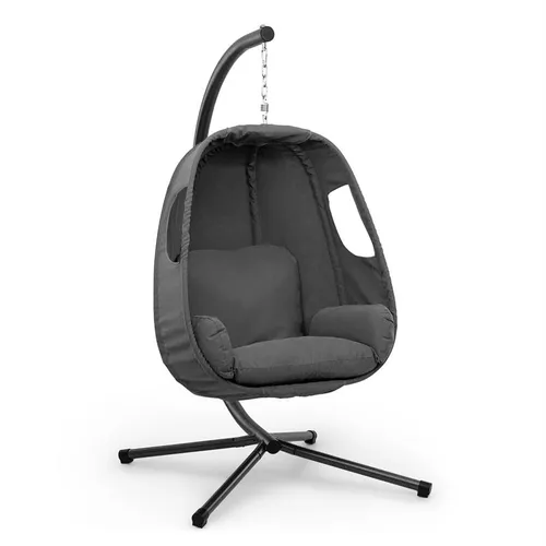 Blumfeldt Bella Donna sillón colgante cojín poliéster 180 g gris oscuro