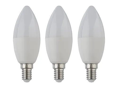 Livarno home LED žárovka, 2/3 kusy (6 W E14 svíčka, 3 kusy)