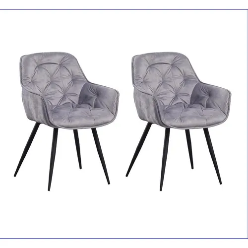 MID.YOU SADA ŽIDLÍ S PODRUČKAMI 2 kusy