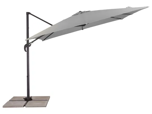 Schneider Slunečník Valencia Grande, 280 x 280 cm (stříbrnošedá)