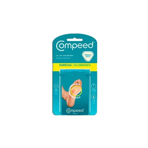 compeed durezas medianas 6 uds