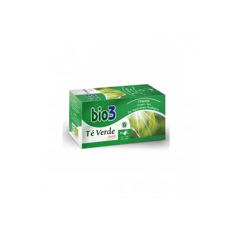 bio3 té verde ecológico 25 bolsitas