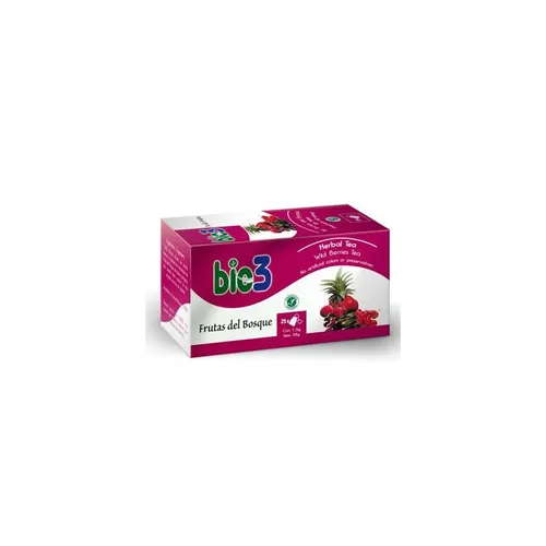 bie3 té frutas del bosque 25 bolsitas